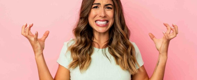 Mujer enojada